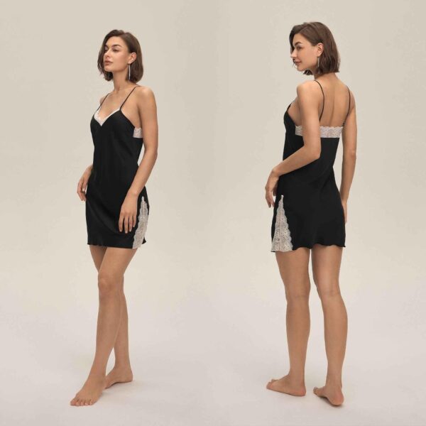 04afa622 ee6366ab 18ae 4559 98e3 7b23b6e88f1a 1.jpg Lace Slim-Fit Satin Camisole Nightdress