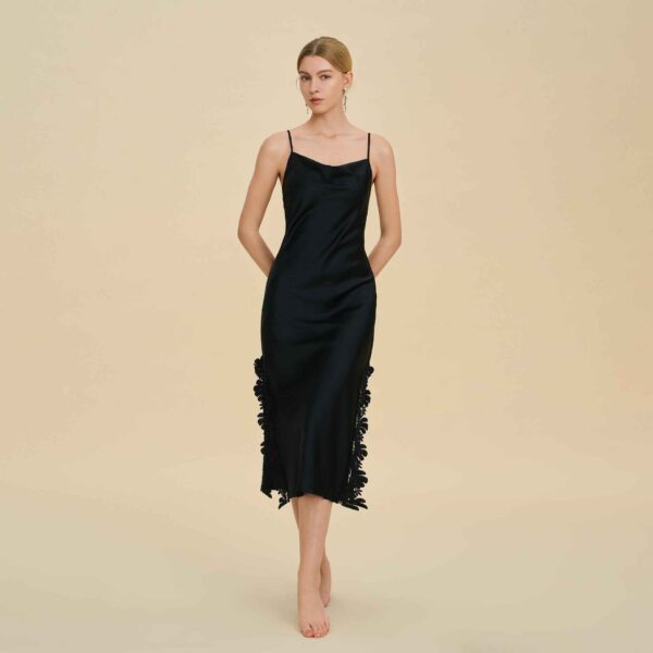 083a5a95 67d1cecd 734e 43be a952 21f1560ee0f8.jpg Lace Splice Slit Long Slip Nightgown