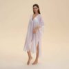 Mesh Fringe Chiffon Sheer Robe