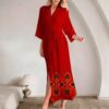 Satin Chiffon Ice Silk Robe