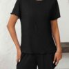 331c9b98 6921d94d 45bf 4e2d 9546 fb10406d1046.jpg Ribbed Short Sleeve Pajama Set