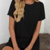 41905b73 4500162d 232f 4906 b6e1 922181f32916.jpg Ribbed Short Sleeve Pajama Set