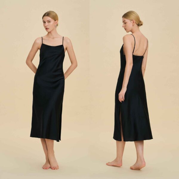4831db48 e8355fd6 a418 4ed8 9153 10e87ea82dfc 1.jpg Satin Chiffon Backless Slit Long Nightgown
