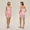 61924739 5a9e0c01 a94c 4328 bfd5 6ab32befe40f 1.jpg Lace Splice Camisole & Shorts Pajama Set