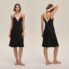 694c6b76 bb0b768e 1a4b 423f b3d5 55650700127a 1.jpg Lace Strapless Backless Satin Mini Dress