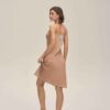 7676f969 698acb98 fd76 42d8 ba74 78e08cfdc2cb.jpg Lace Strapless Backless Satin Mini Dress