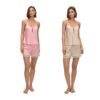 8a119989 f3deb4a3 4fa8 40ea a8d7 9b4a1d0a1095.jpg Lace Splice Camisole & Shorts Pajama Set