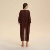 Mesh Fringe Chiffon Sheer Robe
