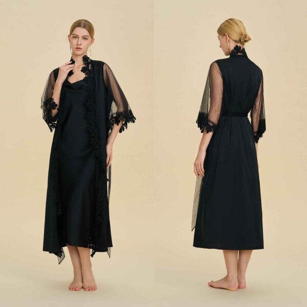 a6abeb84 907e4ee4 9c9c 4c04 aed8 f6ee040dbeea 1.jpg French Lace Trim Long Robe