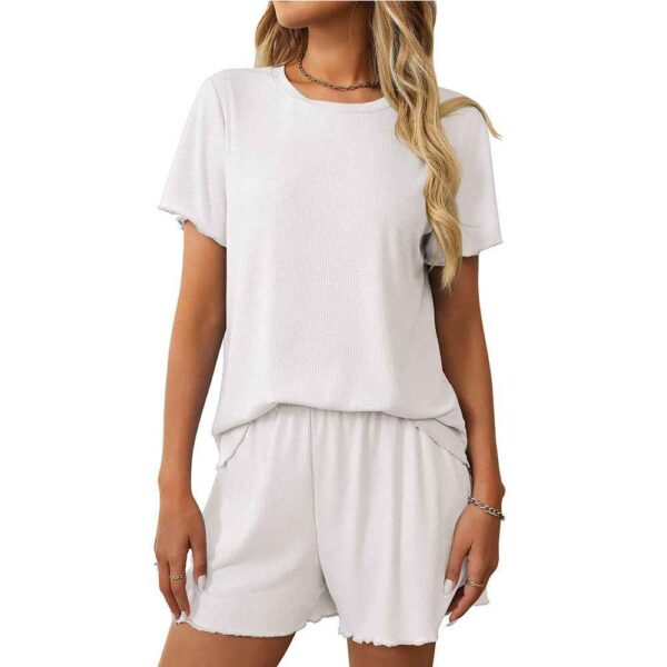 a88b3cc7 5aa0be95 7668 4b46 8cd1 ac6645402835 1.jpg Ribbed Short Sleeve Pajama Set