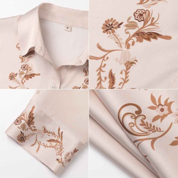 ac2d5888 6b5e185a e904 4404 9cdd 7d6da817f24c.jpg Satin Chiffon Printed Long Sleeve Casual Loungewear Set