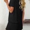 c1a2dff4 bef17522 1fcc 4292 80b1 69c256078fc4.jpg Ribbed Short Sleeve Pajama Set