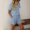 dc637bdc 83a09421 8d03 4f88 877f 3e83f27cb4bb.jpg Ribbed Short Sleeve Pajama Set